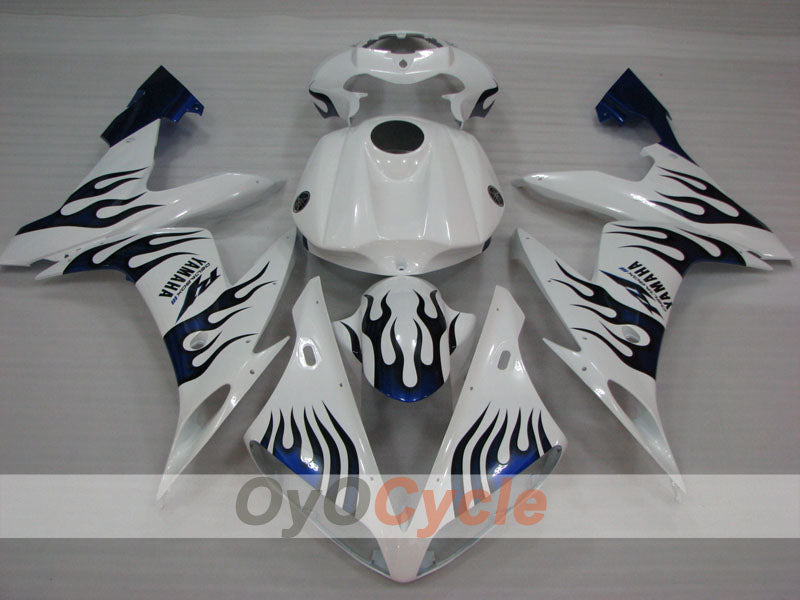 Injection Fairing kit for 04-06 YZF-R1 - Blue, White - Customize #OYO87905663