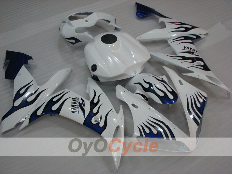 Injection Fairing kit for 04-06 YZF-R1 - Blue, White - Customize #OYO87905663