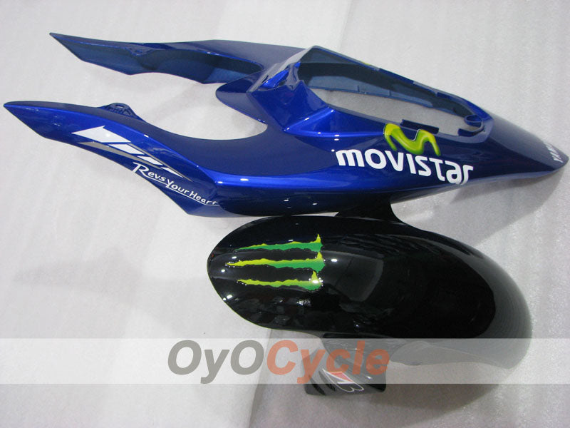 Injection Fairing kit for 04-06 YZF-R1 - Blue, White, Black - Monster #OYO87905668