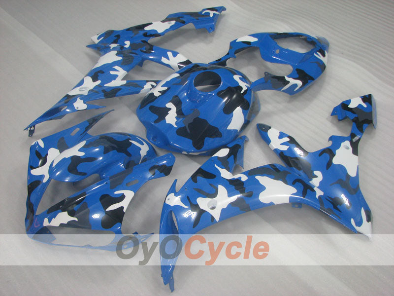 Injection Fairing kit for 04-06 YZF-R1 - Blue, White, Black - Customize #OYO87905669 Secondary image