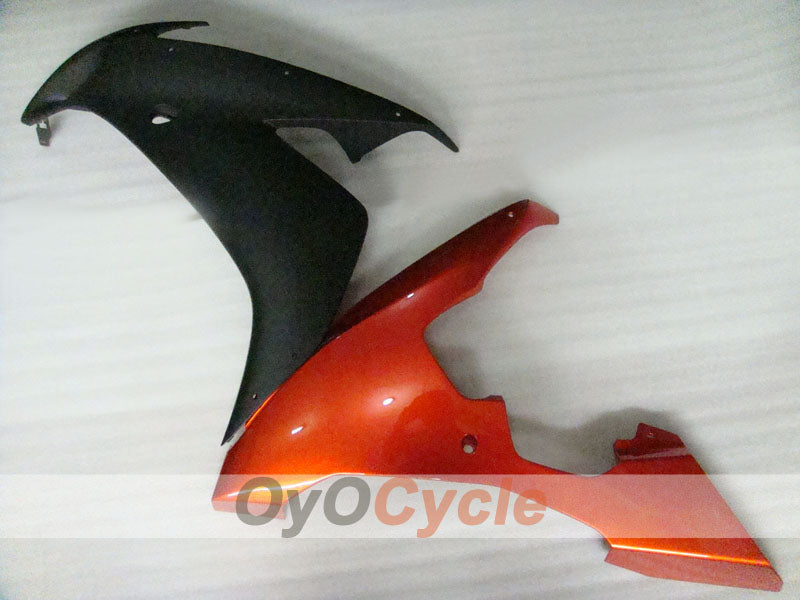 Injection Fairing kit for 04-06 YZF-R1 - Orange, Black, Matte - Factory Style #OYO87905677