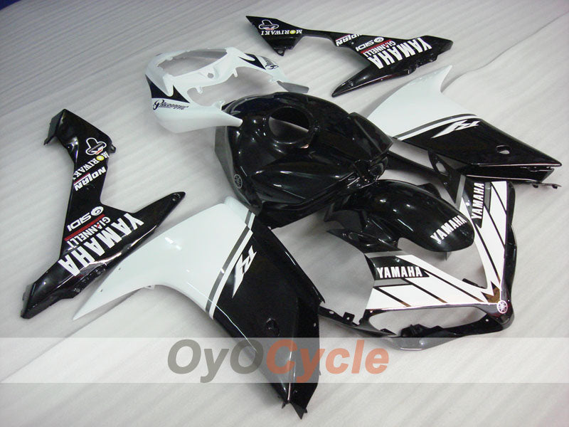 Injection Fairing kit for 07-08 YZF-R1 - White, Black - Moriwaki #OYO87905684