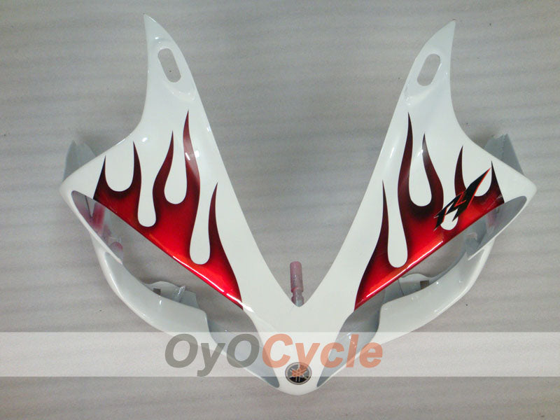 Injection Fairing kit for 07-08 YZF-R1 - Red, White - Sun #OYO87905687