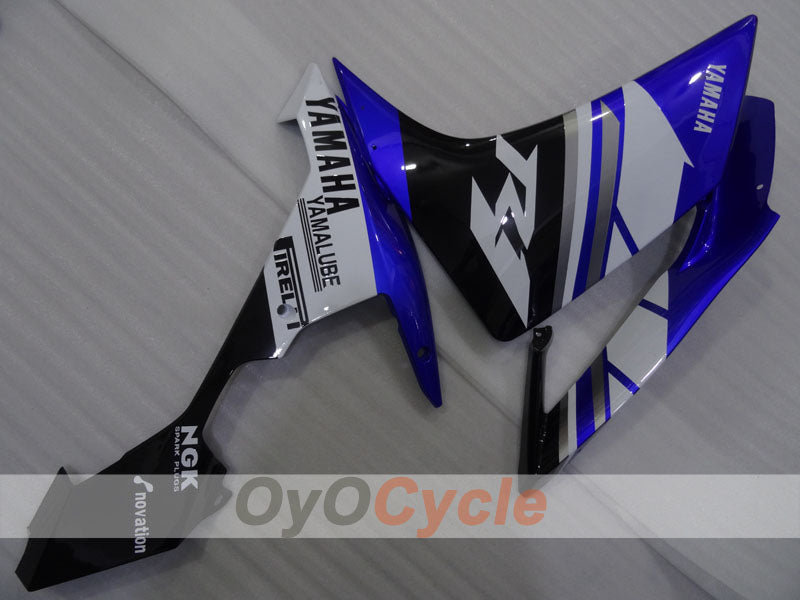 Injection Fairing kit for 07-08 YZF-R1 - Blue, White - Monster #OYO87905690