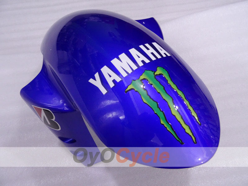 Injection Fairing kit for 07-08 YZF-R1 - Blue, White, Black - Monster #OYO87905693