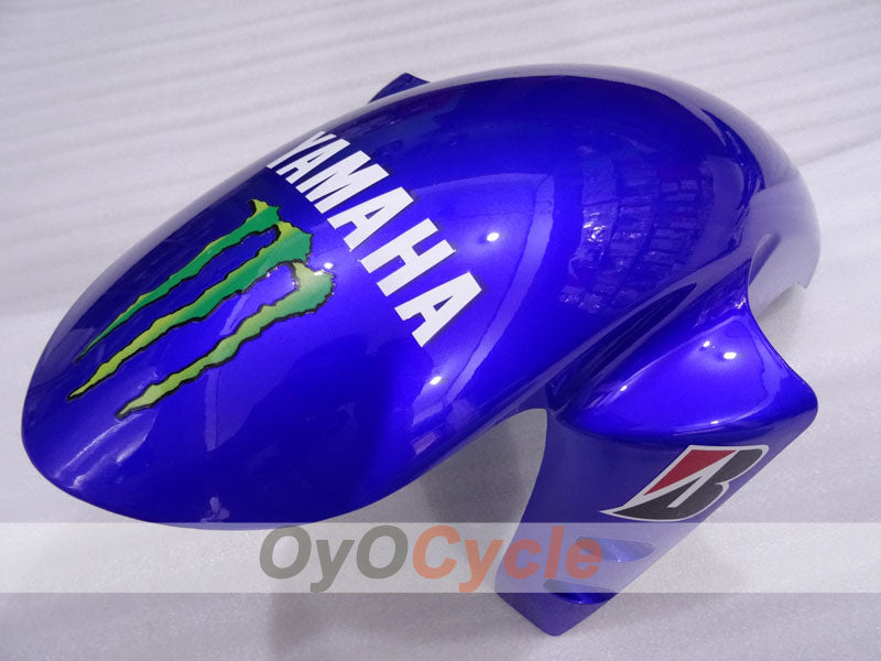Injection Fairing kit for 07-08 YZF-R1 - Blue, White, Black - Monster #OYO87905693