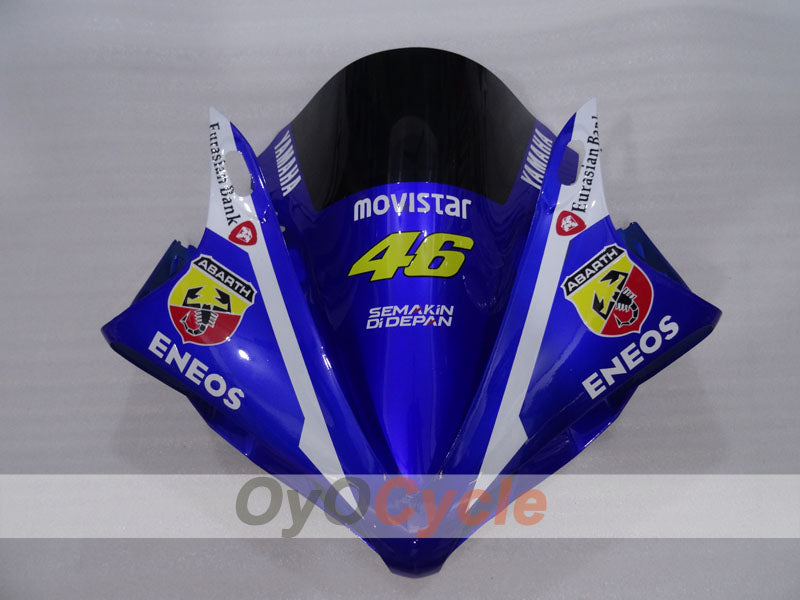 Injection Fairing kit for 07-08 YZF-R1 - Blue, White, Black - Monster #OYO87905693
