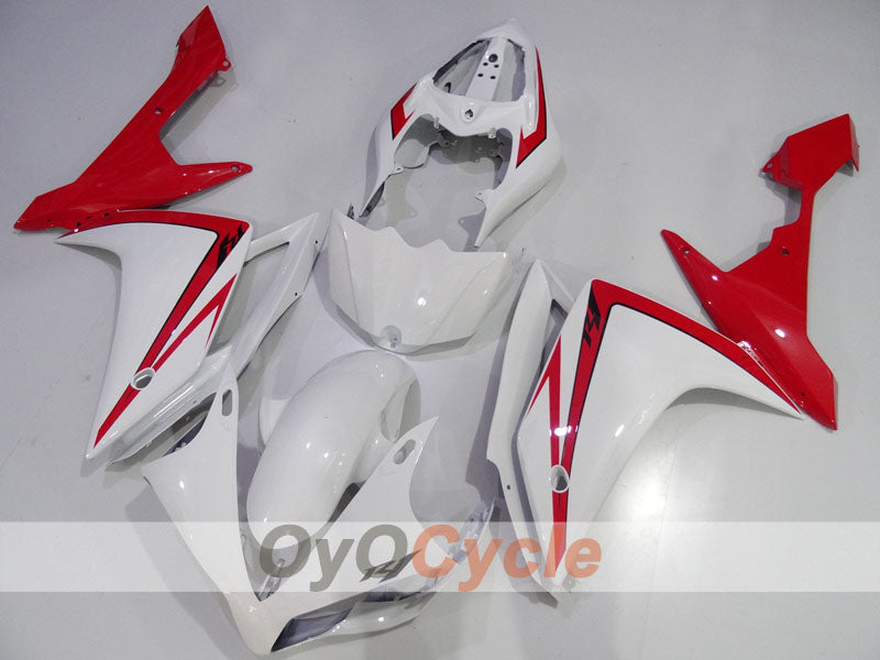 Injection Fairing kit for 07-08 YZF-R1 - Red, White - Factory Style #OYO87905699 Secondary image