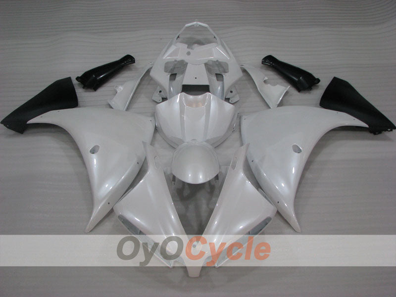 Injection Fairing kit for 09-11 YZF-R1 - Pearl White - No sticker / decal, Factory Style #OYO87905706