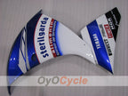 Injection Fairing kit for 09-11 YZF-R1 - Blue, White - Sterilgarda #OYO87905718