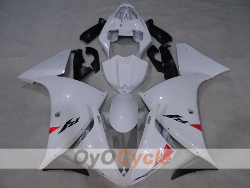 Injection Fairing kit for 09-11 YZF-R1 - White - Factory Style #OYO87905725