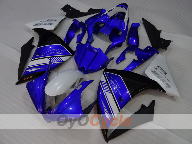Injection Fairing kit for 12-14 YZF-R1 - Blue, White, Black - GYTR #OYO87905728