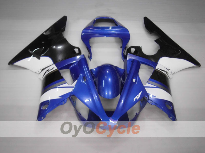 Injection Fairing kit for 00-01 YZF-R1 - Blue, White - Factory Style #OYO87905749 Secondary image