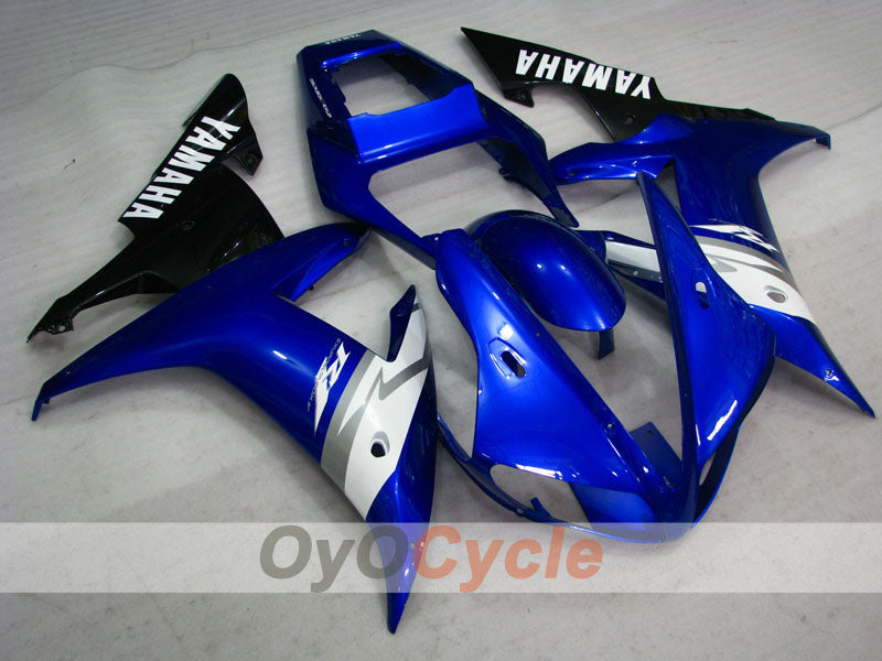 Injection Fairing kit for 02-03 YZF-R1 - Blue, White, Black - Factory Style #OYO87905753 Main image