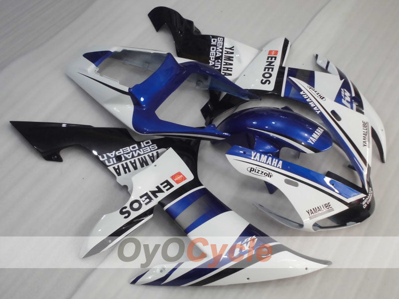 Injection Fairing kit for 02-03 YZF-R1 - Blue, White, Black - ENEOS #OYO87905754 Main image
