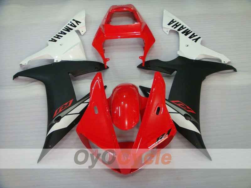 Injection Fairing kit for 02-03 YZF-R1 - Red, White, Black - Factory Style #OYO87905755