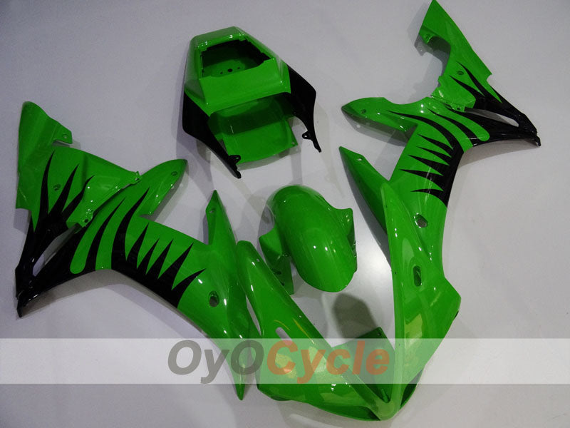 Injection Fairing kit for 02-03 YZF-R1 - Green - Factory Style, Customize #OYO87905762 Main image