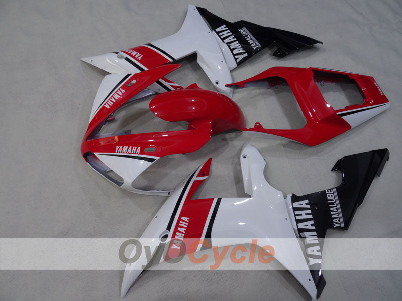 Injection Fairing kit for 02-03 YZF-R1 - Red, White - Factory Style #OYO87905767 Secondary image