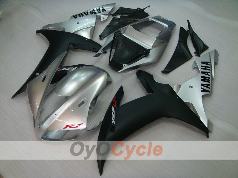 Injection Fairing kit for 02-03 YZF-R1 - Black, Silver, Matte - Factory Style #OYO87905769