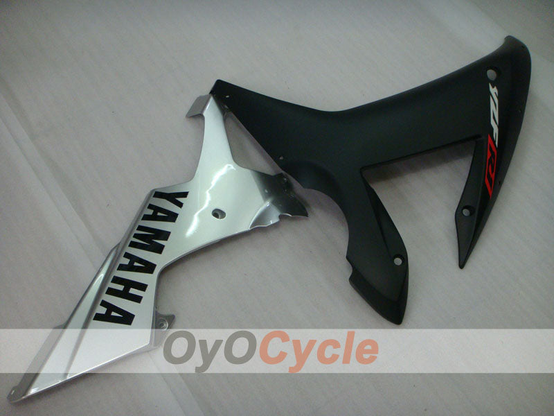 Injection Fairing kit for 02-03 YZF-R1 - Black, Silver, Matte - Factory Style #OYO87905769