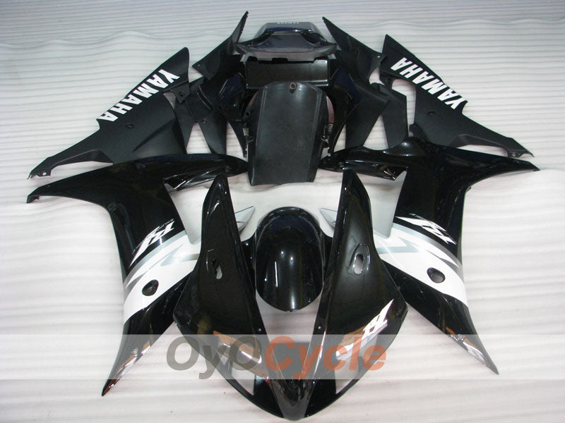 Injection Fairing kit for 02-03 YZF-R1 - White, Black - Factory Style #OYO87905770 Secondary image