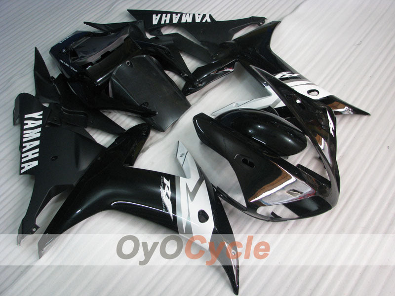 Injection Fairing kit for 02-03 YZF-R1 - White, Black - Factory Style #OYO87905770 Main image