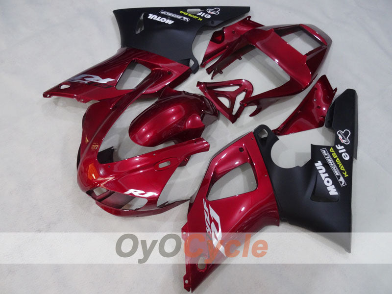 Injection Fairing kit for 98-99 YZF-R1 - Red Wine Color, Black - MOTUL #OYO87905775 Secondary image