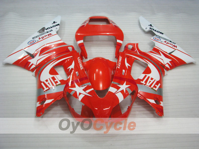Injection Fairing kit for 98-99 YZF-R1 - Red, White - FIAT #OYO87905777 Secondary image