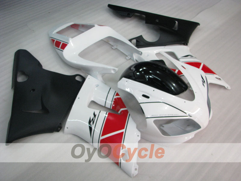 Injection Fairing kit for 98-99 YZF-R1 - Red, White, Black - Factory Style #OYO87905778 Main image