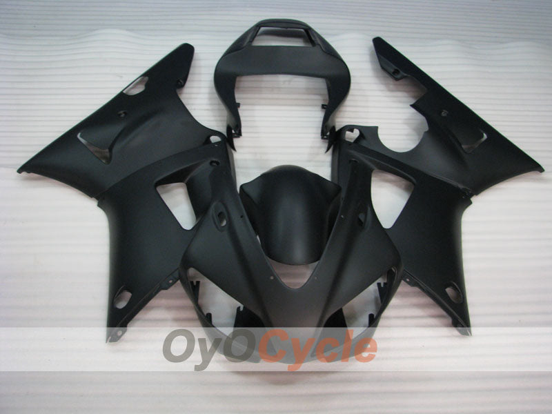 Injection Fairing kit for 98-99 YZF-R1 - Black, Matte - No sticker / decal, Factory Style #OYO87905780