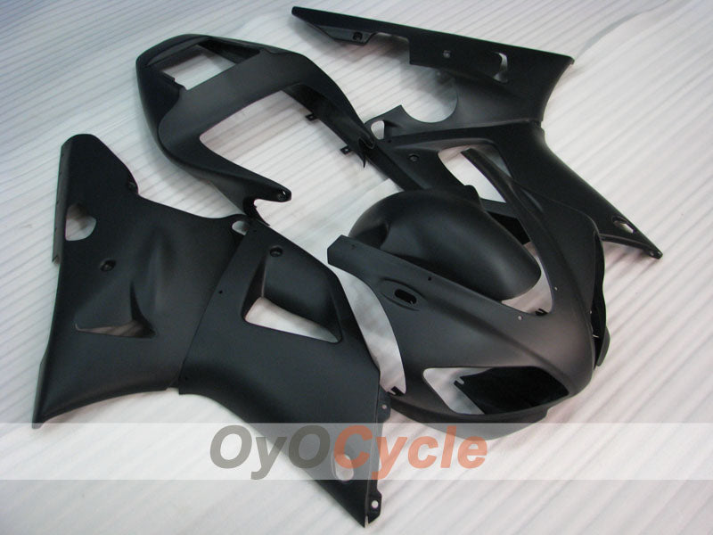 Injection Fairing kit for 98-99 YZF-R1 - Black, Matte - No sticker / decal, Factory Style #OYO87905780