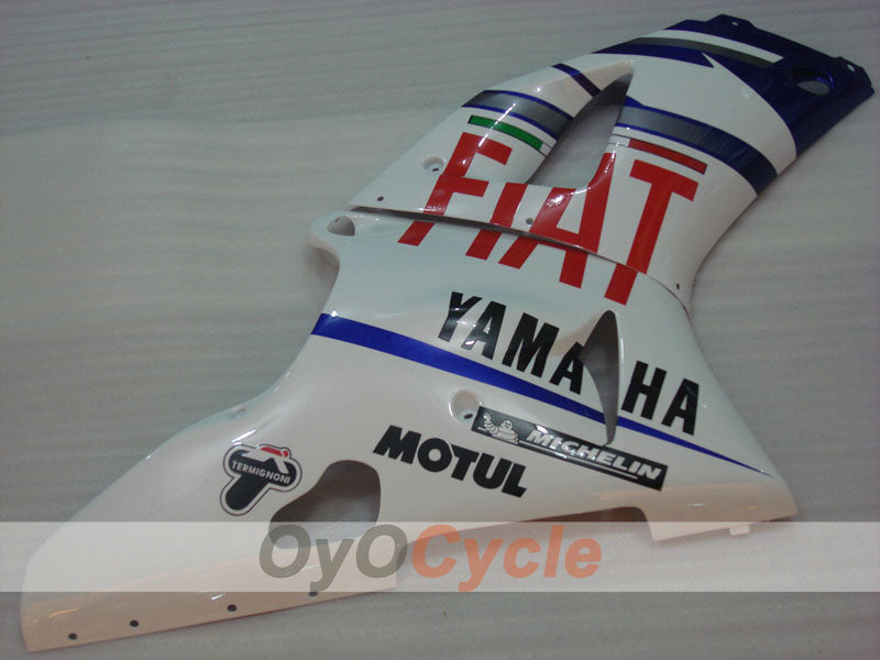 Injection Fairing kit for 98-99 YZF-R1 - Blue, White - FIAT, MICHELIN, MOTUL #OYO87905782