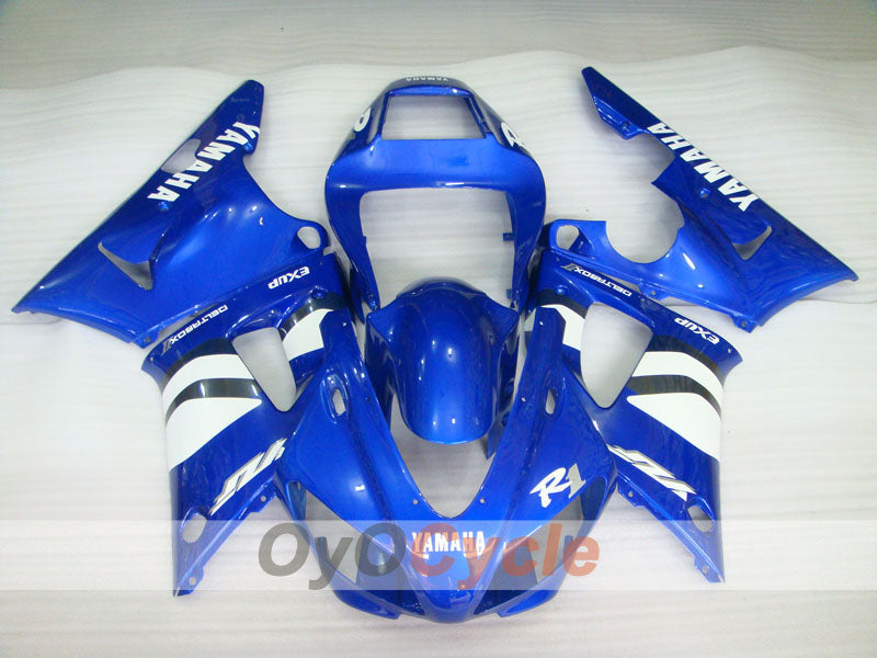 Injection Fairing kit for 98-99 YZF-R1 - Blue, White - Factory Style #OYO87905784 Secondary image