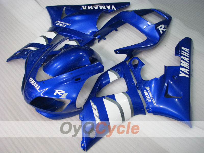 Injection Fairing kit for 98-99 YZF-R1 - Blue, White - Factory Style #OYO87905785 Secondary image