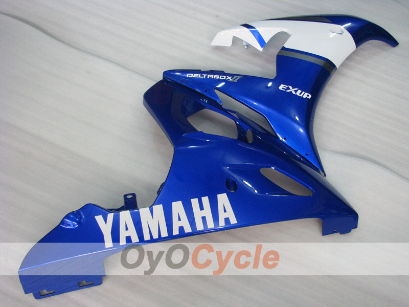 Injection Fairing kit for 05 YZF-R6 - Blue, White - Factory Style #OYO87905834