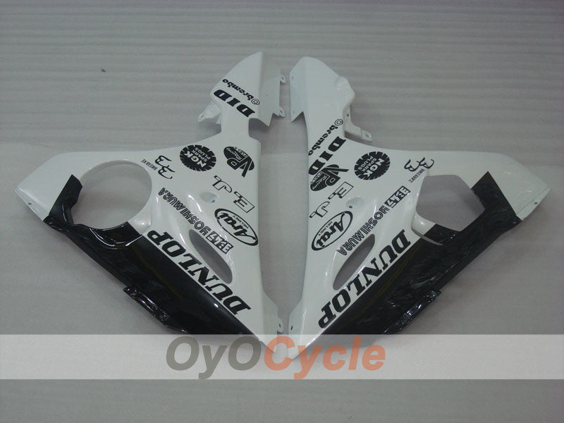 Injection Fairing kit for 05 YZF-R6 - White, Black - Jordan #OYO87905838