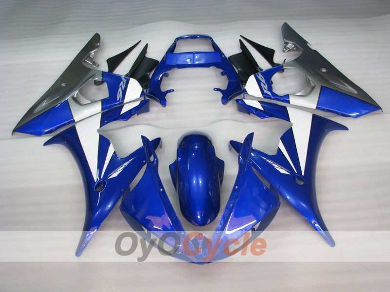 Injection Fairing kit for 05 YZF-R6 - Blue, White, Grey - Factory Style #OYO87905842 Secondary image
