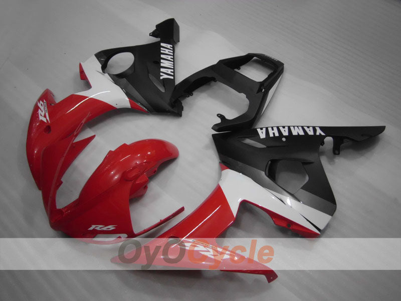 Injection Fairing kit for 05 YZF-R6 - Red, White, Black - Factory Style #OYO87905843 Secondary image