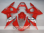 Injection Fairing kit for 03-04 YZF-R6 - Red, White - Factory Style #OYO87905802