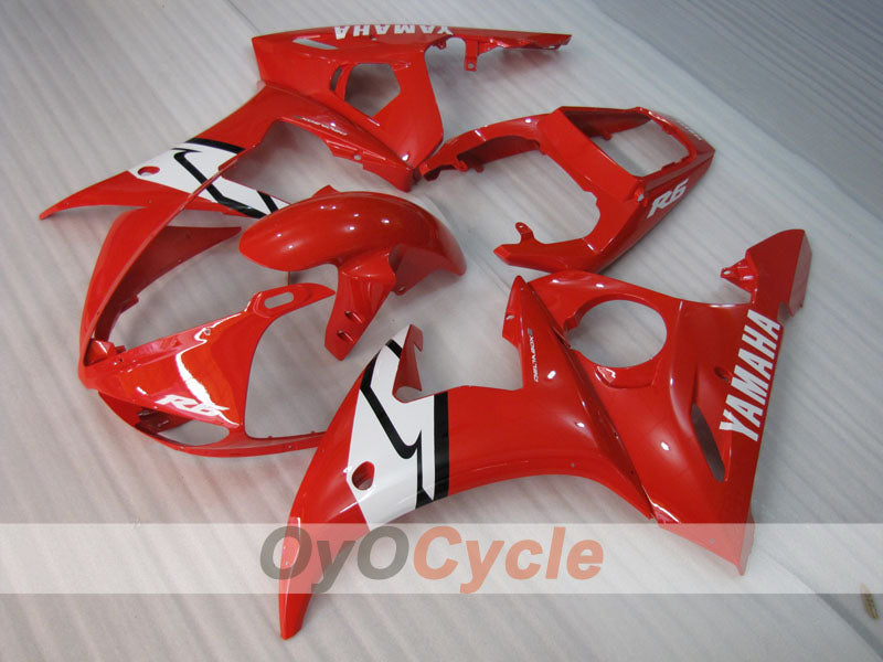 Injection Fairing kit for 05 YZF-R6 - Red - Factory Style #OYO87905846