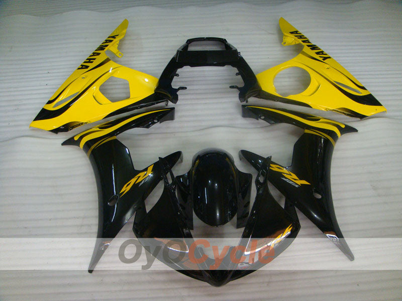 Injection Fairing kit for 05 YZF-R6 - Yellow, Black - Factory Style #OYO87905848 Secondary image