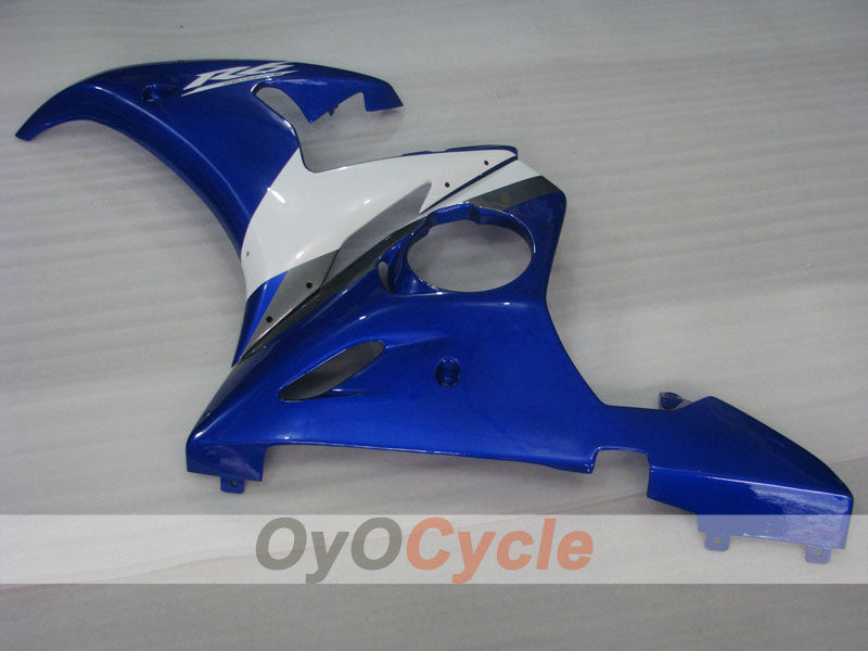 Injection Fairing kit for 05 YZF-R6 - Blue, White - Factory Style #OYO87905850