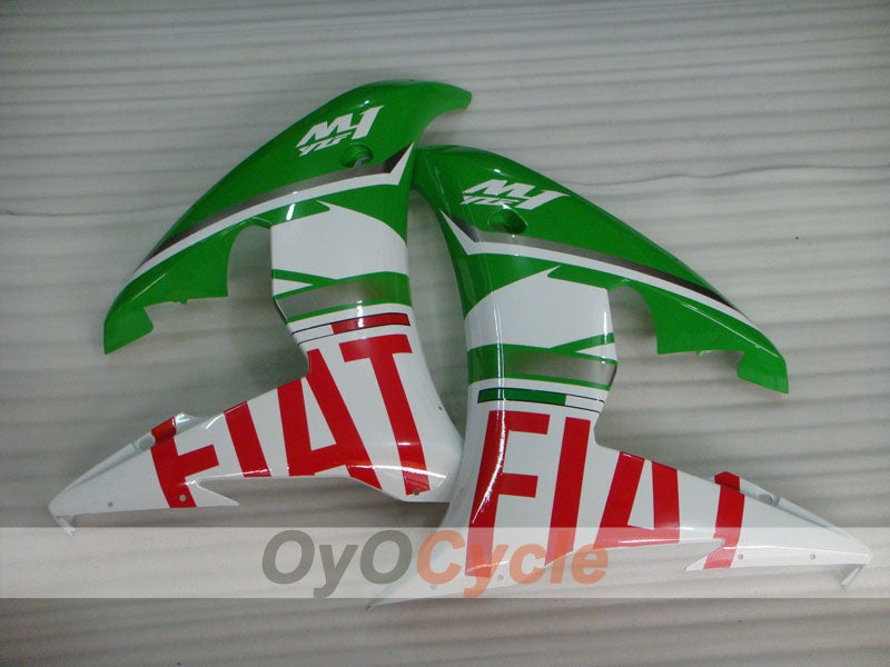 Injection Fairing kit for 05 YZF-R6 - Green, White - FIAT #OYO87905851