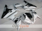 Injection Fairing kit for 03-04 YZF-R6 - White, Black - Factory Style #OYO87905808