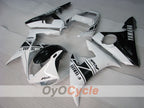 Injection Fairing kit for 03-04 YZF-R6 - White, Black - Factory Style #OYO87905808