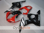 Injection Fairing kit for 03-04 YZF-R6 - Red, Black - Factory Style #OYO87905809