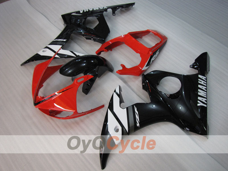 Injection Fairing kit for 05 YZF-R6 - Red, White, Black - Factory Style #OYO87905853