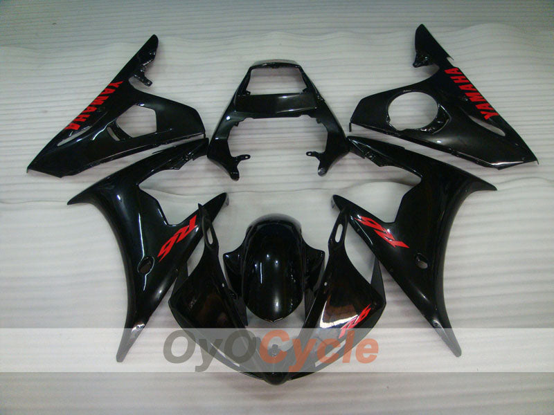 Injection Fairing kit for 03-04 YZF-R6 - Red, Black - Factory Style #OYO87905811 Secondary image