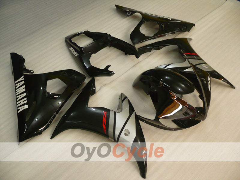 Injection Fairing kit for 05 YZF-R6 - Black, Grey, Matte - Factory Style #OYO87905857