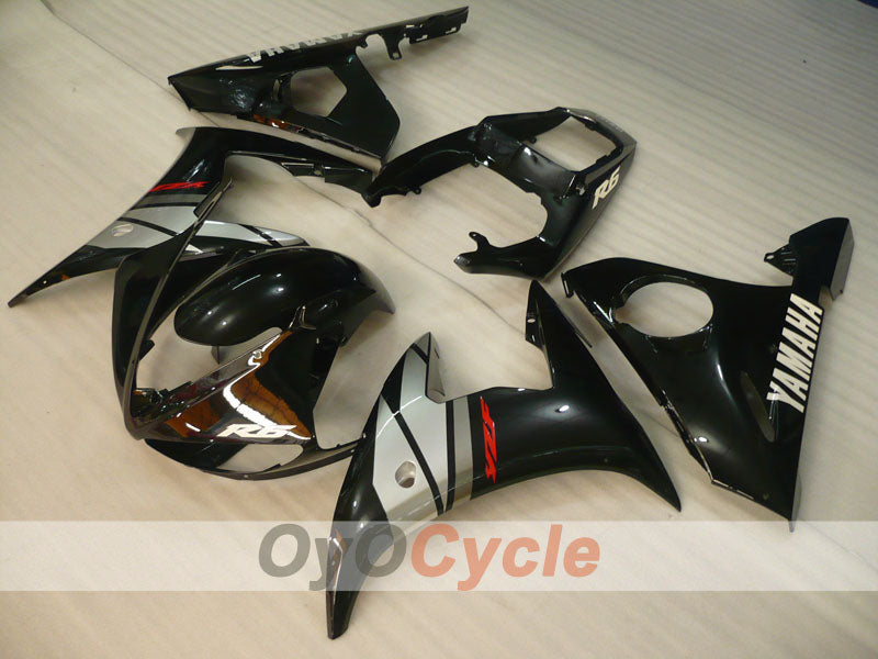 Injection Fairing kit for 05 YZF-R6 - Black, Grey, Matte - Factory Style #OYO87905857